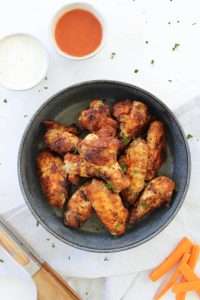 Crispy Cornstarch Chicken Wings (Air Fryer)
